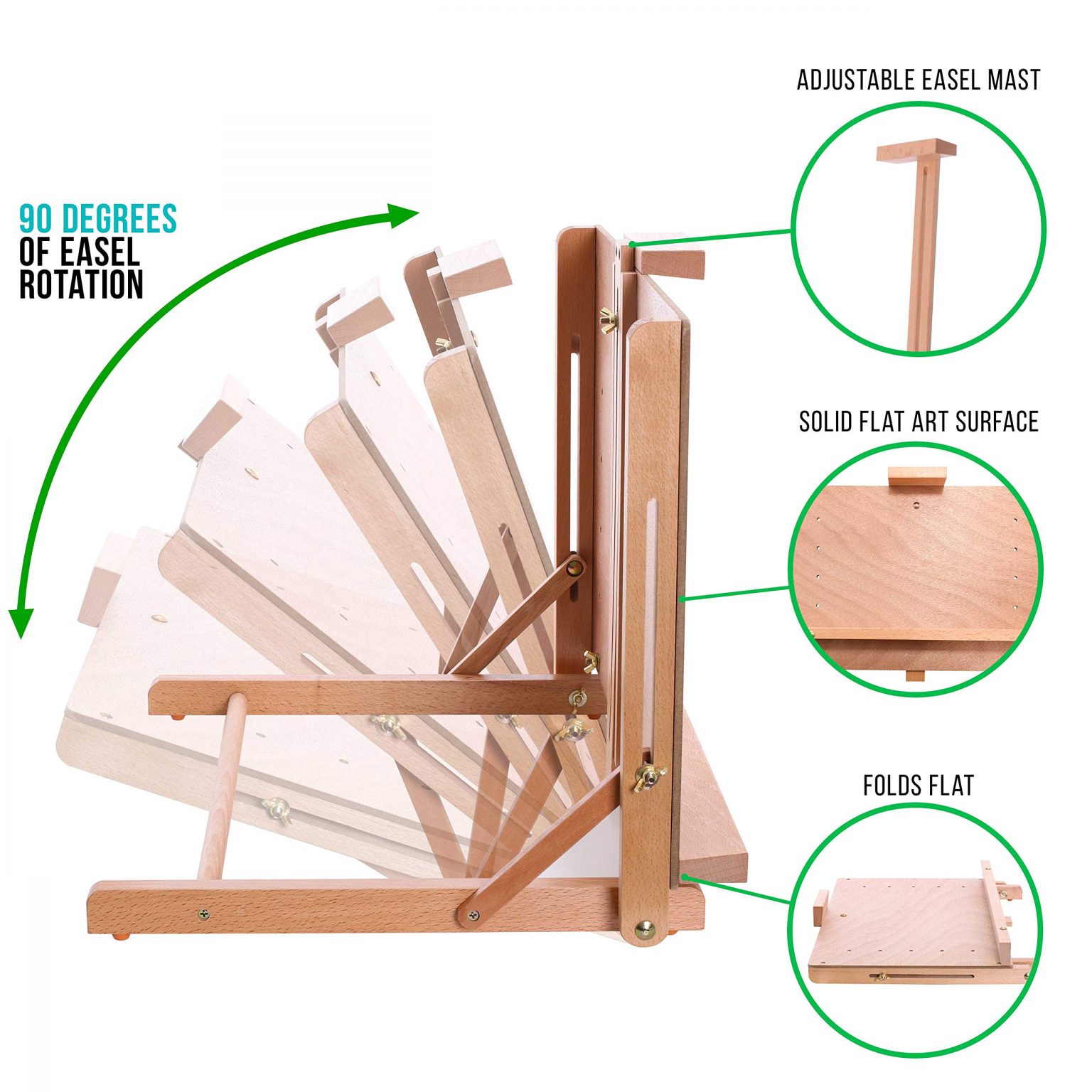 Cheap Tabletop Art Easel at Andre Shepard blog