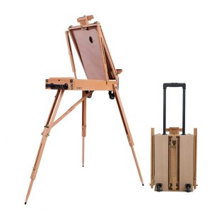 Portable Rolling Easel Sketch Box - No.HH-EBX006