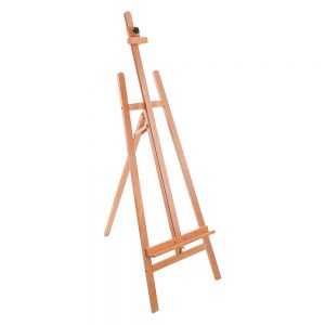 KINGART® Wooden Tabletop Display Stand A-Frame Easel