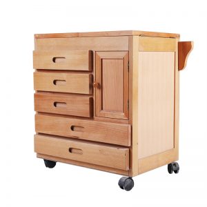 Multi-Functional High Quality Professional Beech Easel With Five Drawers - No.HH-7