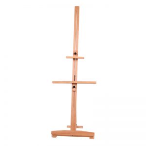 Single Master Rear Support Beech easel - No.HH-EL039