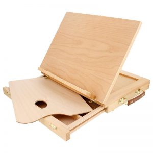 Art Supply Wood Easel Box For Painting And Storing - No.HH-ES025