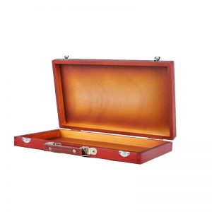 Dark Red Color Table Top Easel Box - No.HH-H001