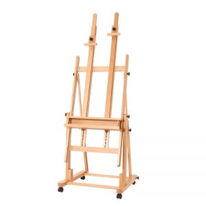 Adjustable Different Angle Artist Master Single Level wooden easel HH-EL040
