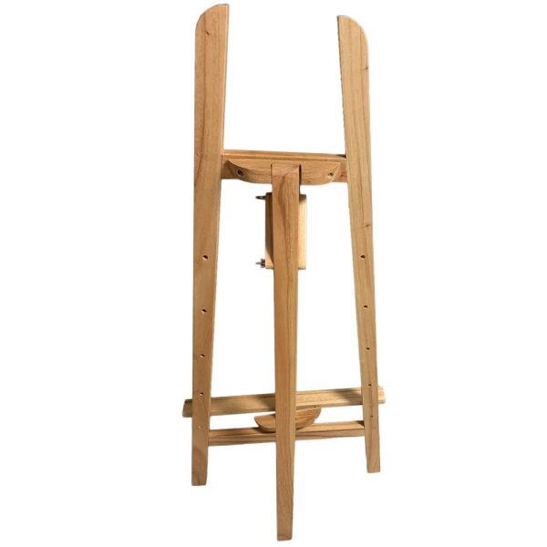 Wooden Artist Easel for Floor, Includes a Height-Adjustable Shelf - No.HH-EA017 - Image 2