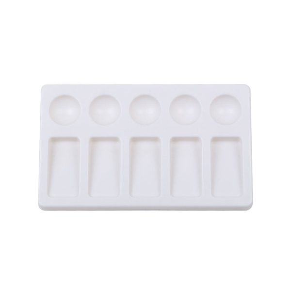 Rectangular Plastic 10 Well Paint Tray - No.HH-TSP1010