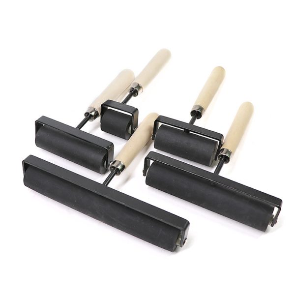 Wide Wheel Rubber Roller