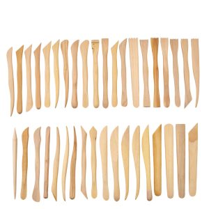 Wood Clay Knife Set #4