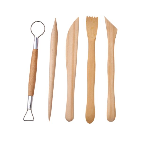 Modeling Wood Tool Set of 5 # 6inch
