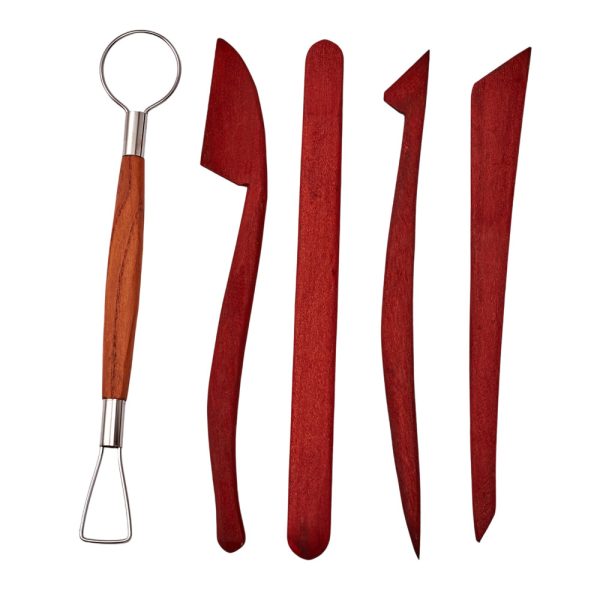 Modeling Wood Tool Set of 5 # 8inch