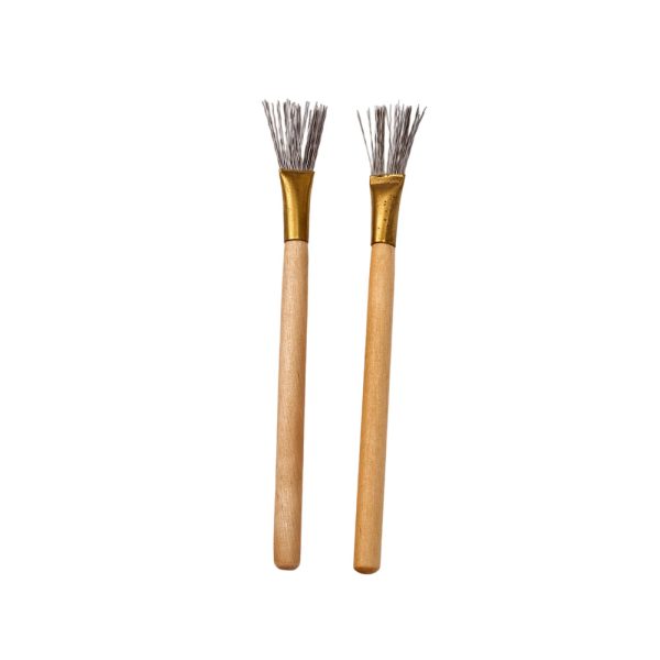 Clay Wire Brush Set of 2